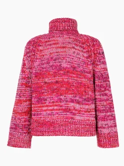 Goldbergh AIMEE Long Sleeve Knit Sweater flame/pink Hot