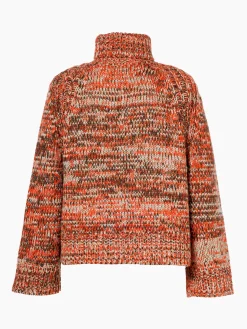 Goldbergh AIMEE Long Sleeve Knit Sweater army/orange Online
