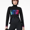 Goldbergh AMOUR Long Sleeve Knit Sweater black New