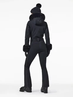 Goldbergh ANGELE FAUX BORDER Ski Suit black New