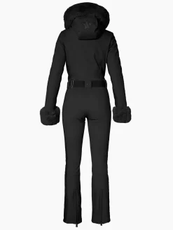 Goldbergh ANGELE FAUX BORDER Ski Suit black New
