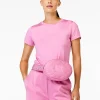 Goldbergh AVERY Short Sleeve Top miami pink Fashion