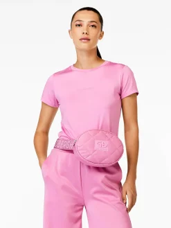 Goldbergh AVERY Short Sleeve Top miami pink Fashion