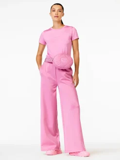 Goldbergh AVERY Short Sleeve Top miami pink Fashion