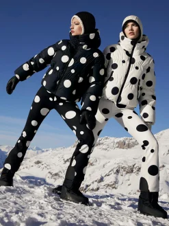 Goldbergh BALLON Ski Pants Dot black Discount