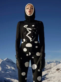 Goldbergh BALLON Ski Pants Dot black Discount