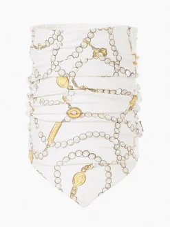 Goldbergh BIJOUX Neckwarmer cream Hot