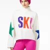 Goldbergh CALORE Long Sleeve Knit Sweater white Store