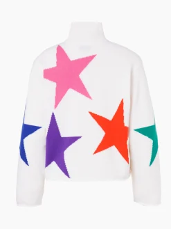 Goldbergh CALORE Long Sleeve Knit Sweater white Store
