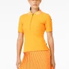 Goldbergh CASSIA Short Sleeve Top papaya Flash Sale