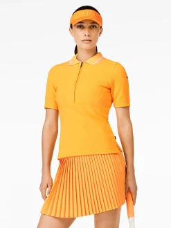 Goldbergh CASSIA Short Sleeve Top papaya Flash Sale