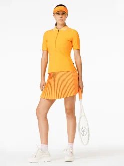 Goldbergh CASSIA Short Sleeve Top papaya Flash Sale