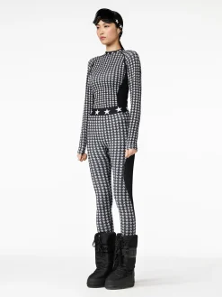 Goldbergh Celeste Baselayer Pant Black/white Hot