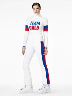 Goldbergh CHAMP Long Sleeve Knit Sweater white Hot