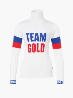 Goldbergh CHAMP Long Sleeve Knit Sweater white Hot