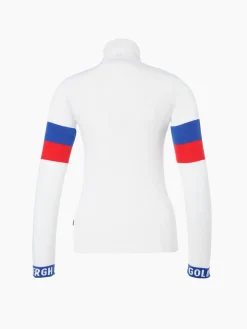 Goldbergh CHAMP Long Sleeve Knit Sweater white Hot