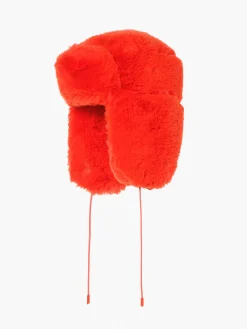Goldbergh CHER Fluffy Aviator Hat orange Fashion