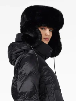 Goldbergh CHER Fluffy Aviator Hat black Best Sale