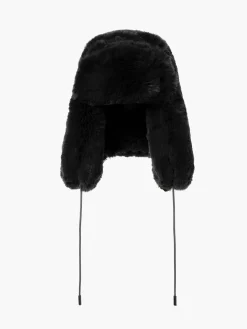 Goldbergh CHER Fluffy Aviator Hat black Best Sale