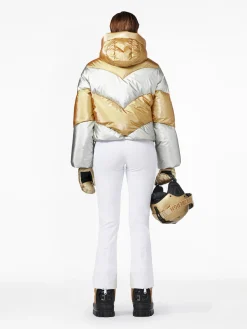 Goldbergh COURAGE Ski Jacket gold/silver Best Sale