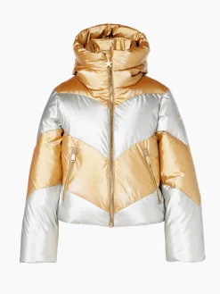 Goldbergh COURAGE Ski Jacket gold/silver Best Sale