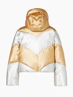 Goldbergh COURAGE Ski Jacket gold/silver Best Sale