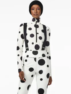 Goldbergh DOTTIE Ski Pully dot cream Flash Sale