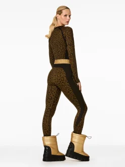 Goldbergh Feline Baselayer Long Sleeve Jaguar Flash Sale