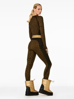 Goldbergh Feline Baselayer Long Sleeve Jaguar Flash Sale