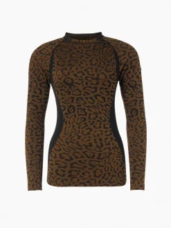 Goldbergh Feline Baselayer Long Sleeve Jaguar Flash Sale