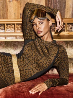 Goldbergh Feline Baselayer Long Sleeve Jaguar Flash Sale