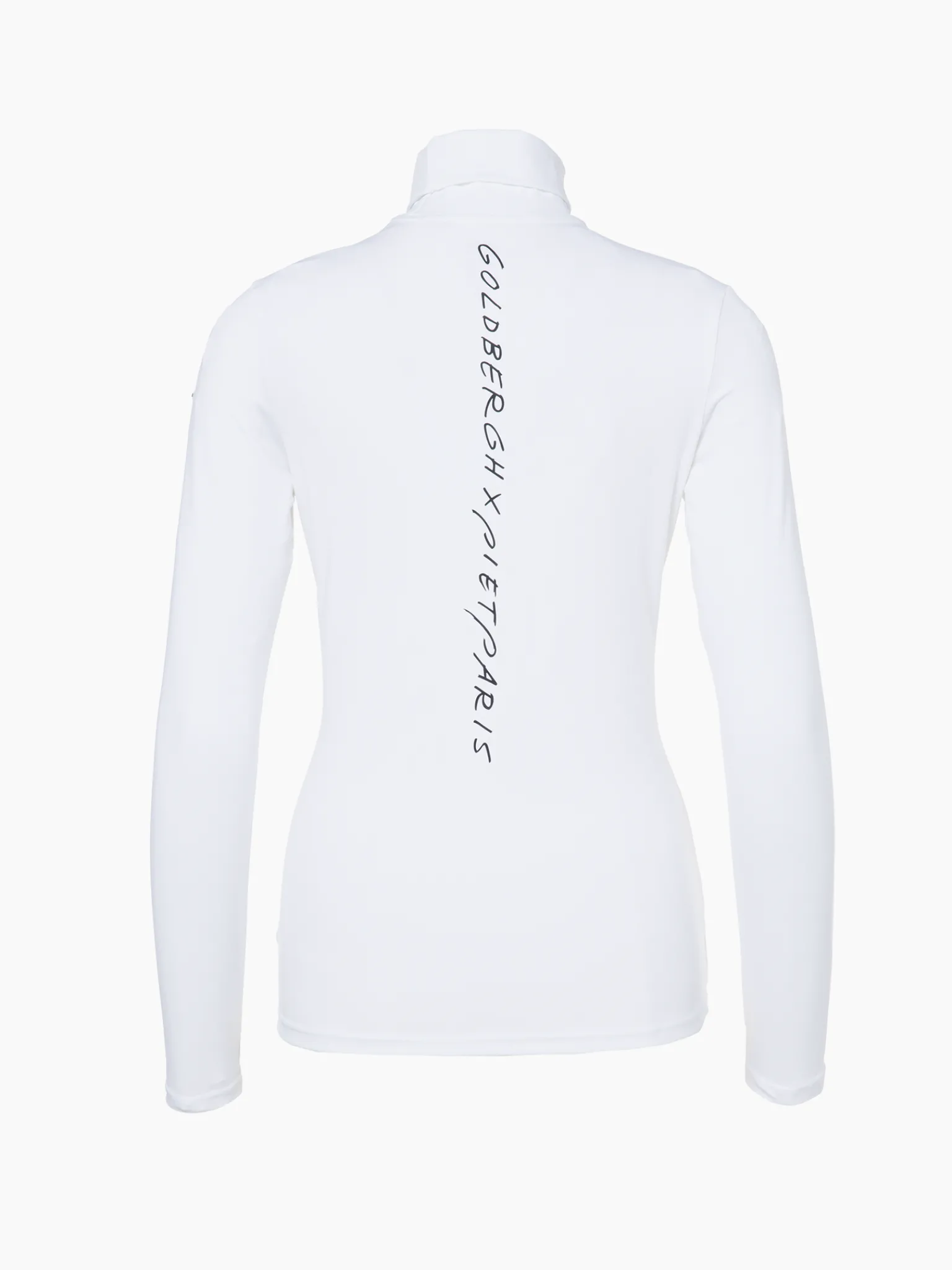 Goldbergh FEMME Long Sleeve Turtleneck Tee white Flash Sale