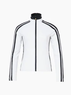 Goldbergh FINISH Full Zip Cardigan white/black Clearance