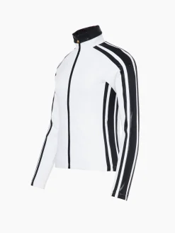 Goldbergh FINISH Full Zip Cardigan white/black Clearance