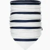 Goldbergh FLUIDE Neckwarmer breton stripe cream/blue Best Sale