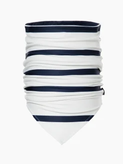 Goldbergh FLUIDE Neckwarmer breton stripe cream/blue Best Sale
