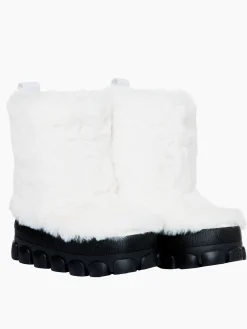 Goldbergh Fun Fur Snowboot Cream Hot