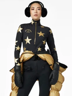 Goldbergh GALACTIQUE Ski Pully black/gold Clearance