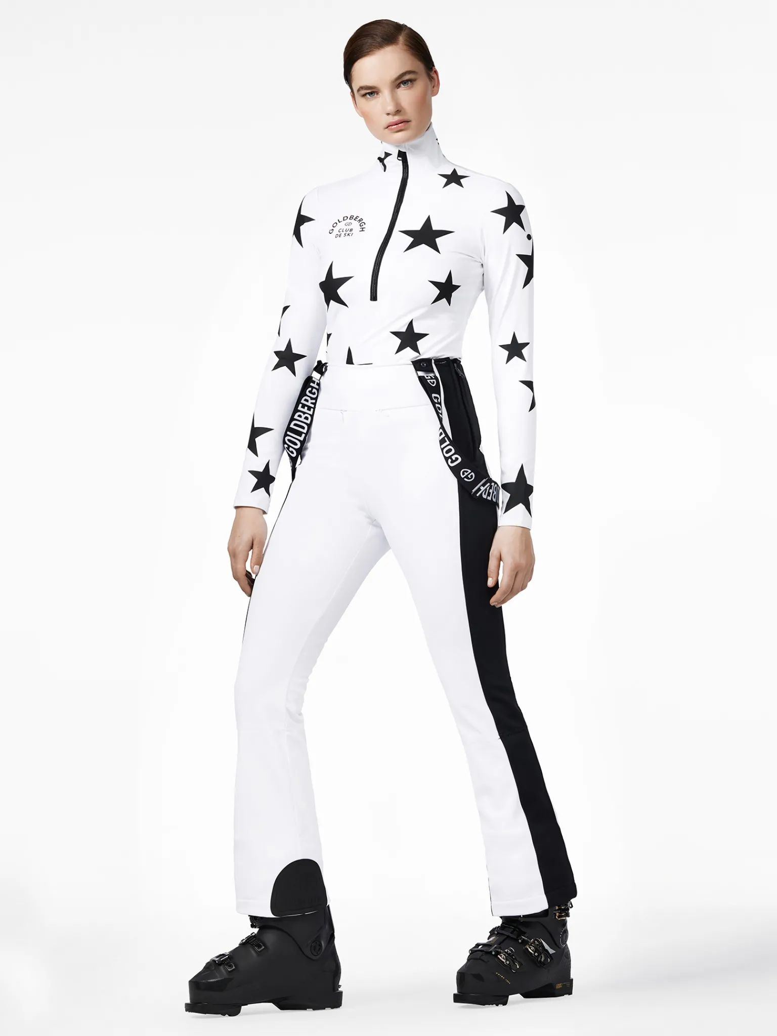 Goldbergh GALACTIQUE Ski Pully white Hot