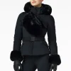 Goldbergh GISELLE FAUX BORDER Ski Jacket black Online