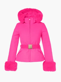 Goldbergh GISELLE FAUX BORDER Ski Jacket passion pink Cheap