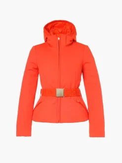 Goldbergh GISELLE FAUX BORDER Ski Jacket orange Shop