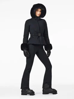 Goldbergh GISELLE FAUX BORDER Ski Jacket black Online