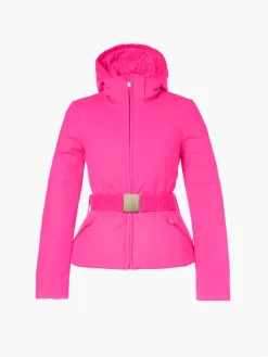 Goldbergh GISELLE FAUX BORDER Ski Jacket passion pink Cheap