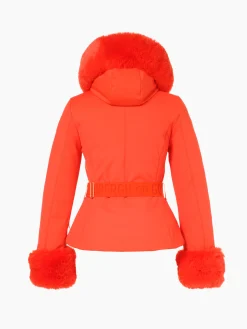 Goldbergh GISELLE FAUX BORDER Ski Jacket orange Shop