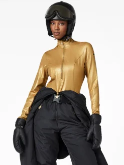 Goldbergh GLAMOUR Ski Pully gold Best Sale
