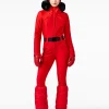 Goldbergh GLISSER FAUX BORDER Ski Suit flame Fashion