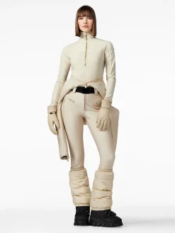 Goldbergh GLISSER FAUX BORDER Ski Suit champagne Flash Sale