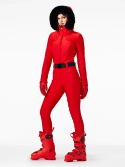 Goldbergh GLISSER FAUX BORDER Ski Suit flame Fashion