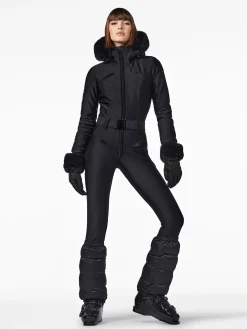 Goldbergh GLISSER FAUX BORDER Ski Suit black Cheap